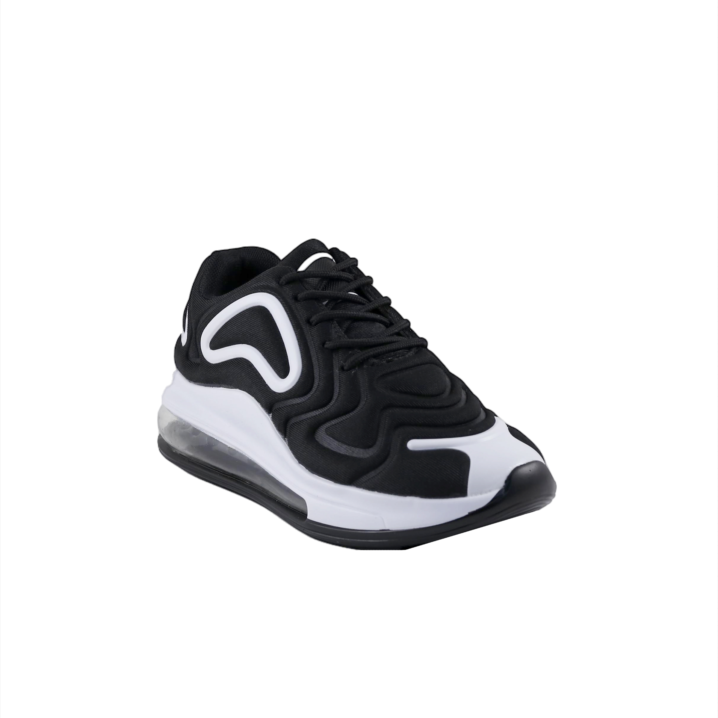 Άνδρας Παπούτσια Casual-Sneakers Μαύρα-Άσπρα casual sneakers