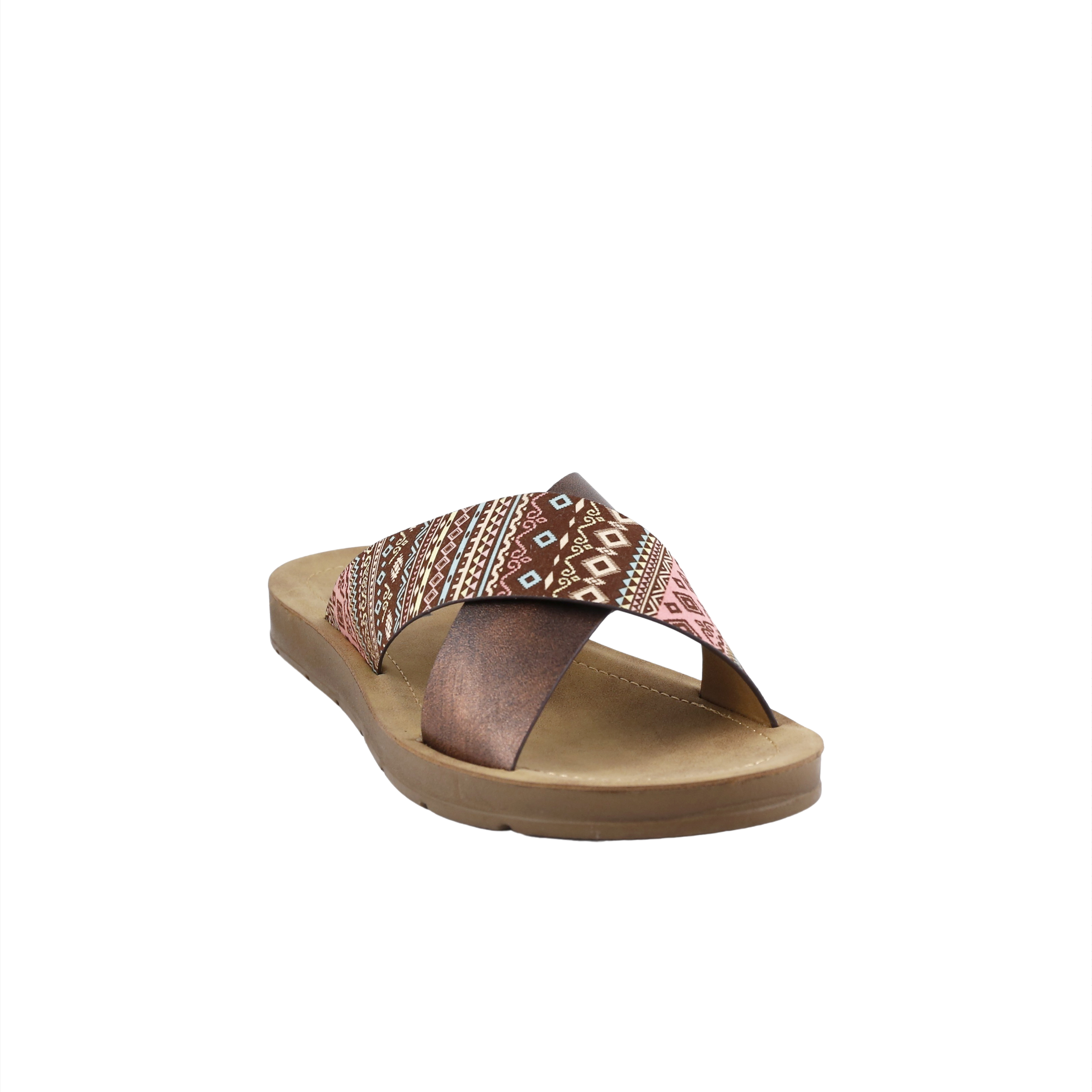 Woman Shoes Sandals - Flip Flops Bronze flip flop Χ