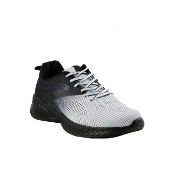 Άνδρας Παπούτσια Casual-Sneakers Άσπρο-μαύρο αθλητικό