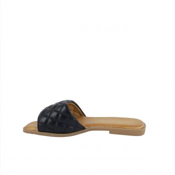 Woman Shoes Sandals - Flip Flops Black flip flop capitone