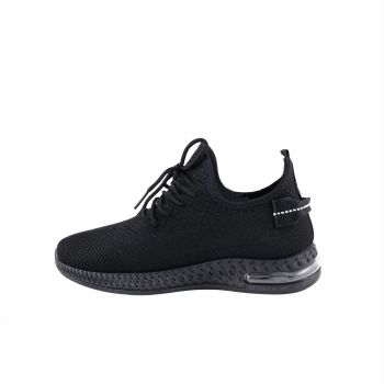 Γυναίκα Παπούτσια Casual-Sneakers Μαύρα πάνινα sneakers